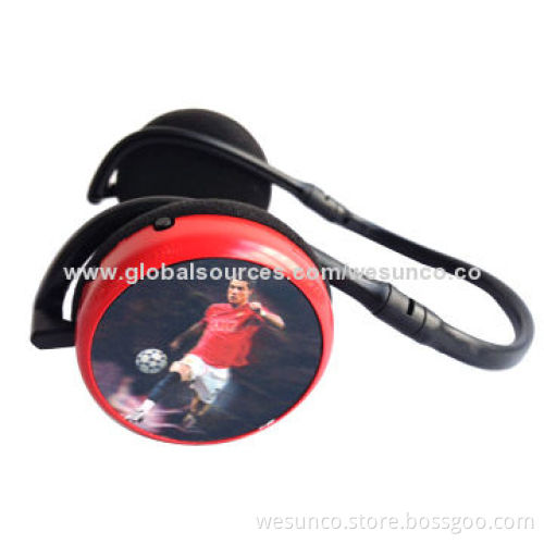 3D sports earphone (3-in-1 TF card, FM radio, wired)